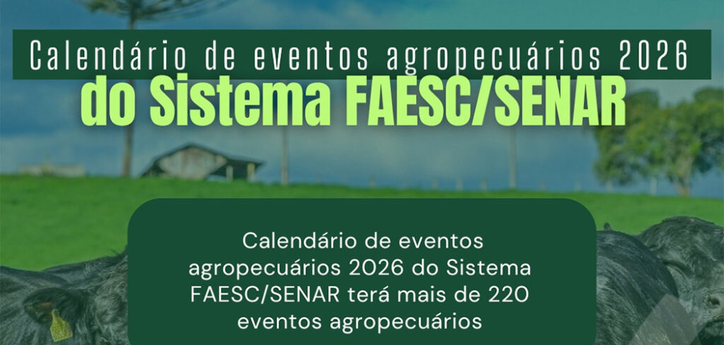 Calendário de eventos agropecuários 2026 