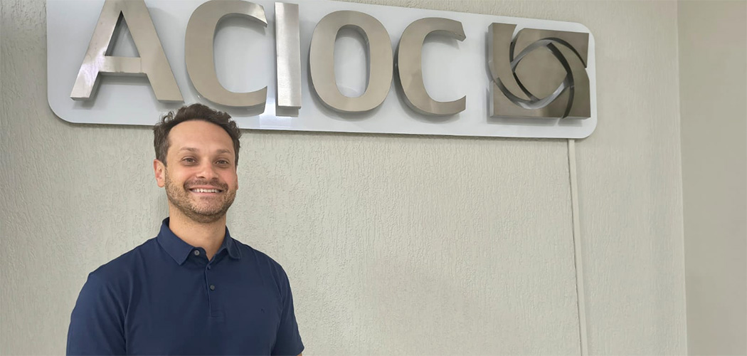 O empresário Eduardo Scherer Kalabaide foi eleito presidente ACIOC