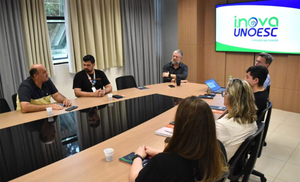 I.nova Unoesc recebe visita de comitiva de Lacerdópolis