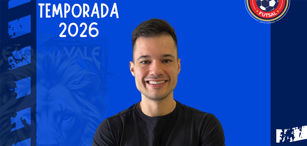 Diretoria do Joaçaba Futsal confirmou a contratação de mais um reforço para a temporada 2026