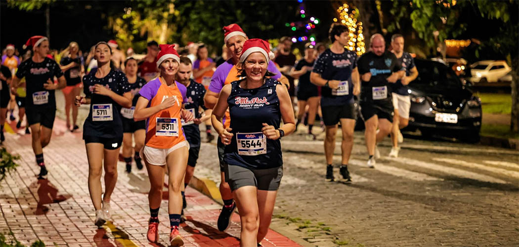 Pomerode recebe 2.100 atletas para a Alles Park Night Run neste sábado (13)