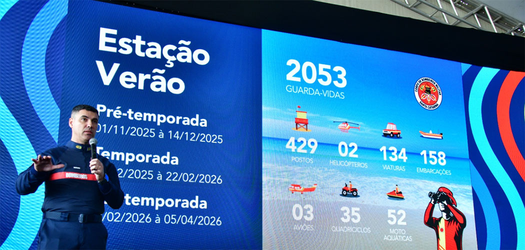 CBMSC inicia Operação Estação Verão com atuação em toda Santa Catarina