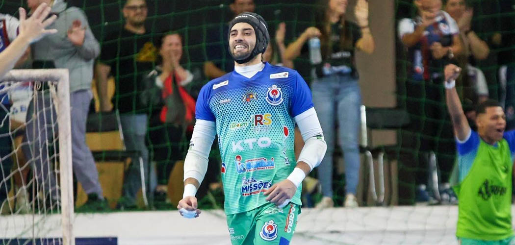 Goleiro Espindola é mais um reforço do Joaçaba Futsal para 2026