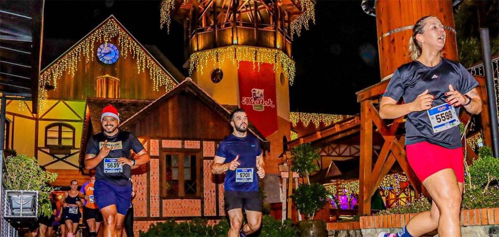 Pomerode recebe 2.100 atletas para a Alles Park Night Run neste sábado (13)