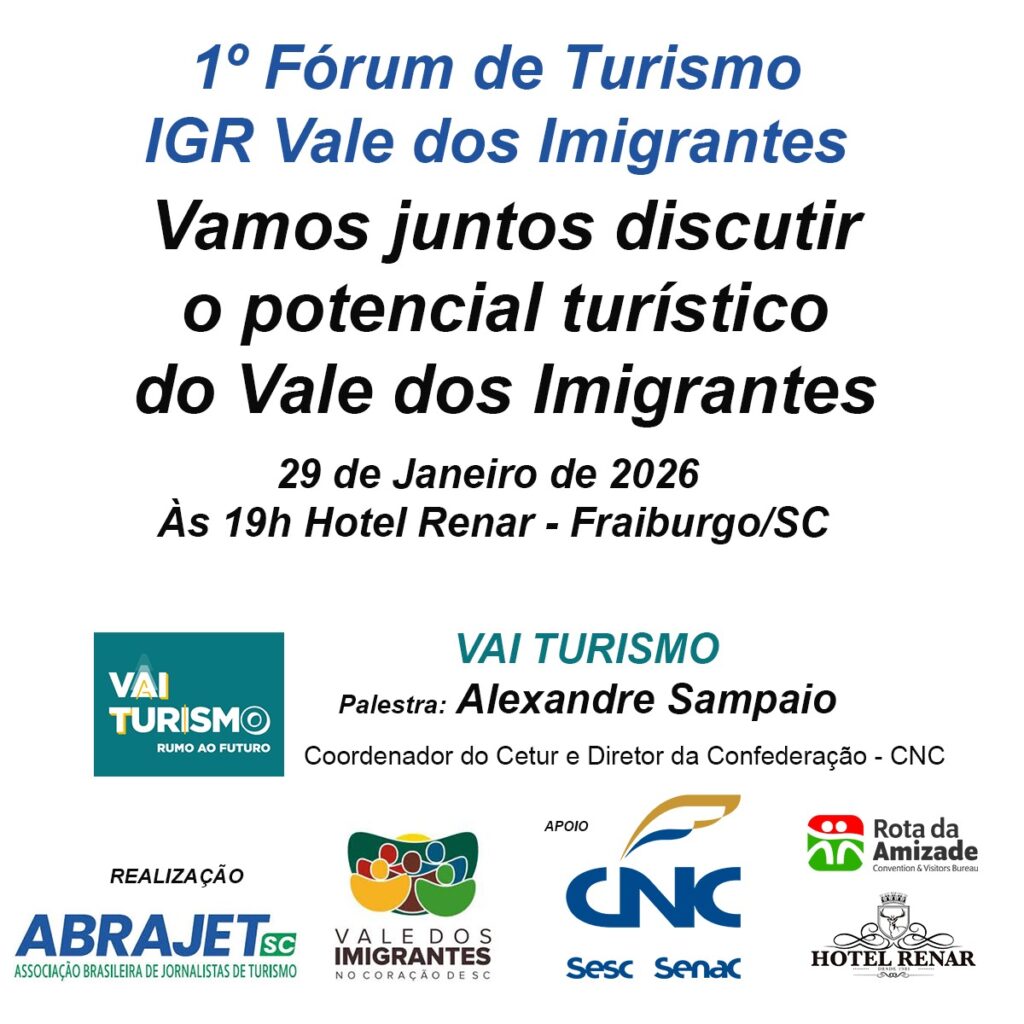 I Fórum de Turismo do Vale dos Imigrantes