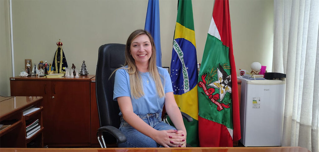 Juliana Maciel: a prefeita mais jovem de Santa Catarina faz história em Canoinhas