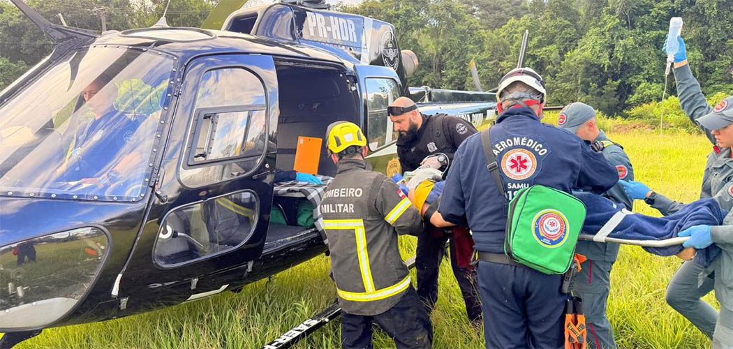 Serviço Aeromédico do SAMU SC é referência em atendimento pré-hospitalar