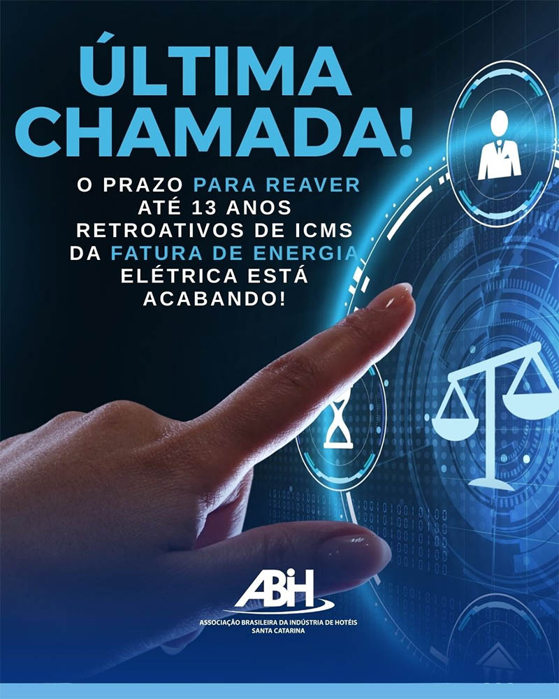 Hotéis de SC podem recuperar ICMS da conta de energia; prazo para solicitação termina em janeiro