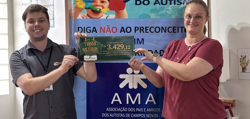 Troco solidário: clientes da Copercampos viabilizam repasse de R$ 33,5 mil a entidades