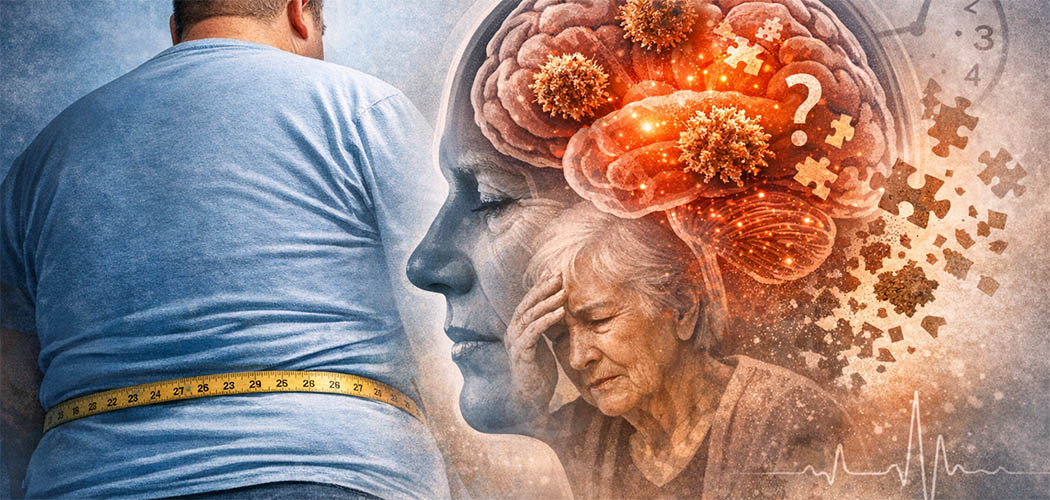Obesidade pode antecipar alterações cerebrais ligadas ao Alzheimer, apontam novos estudos