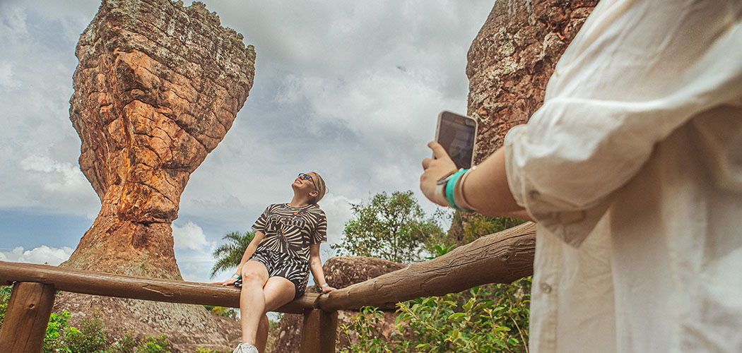 Parque Vila Velha abre todos os dias com programação especial de férias
