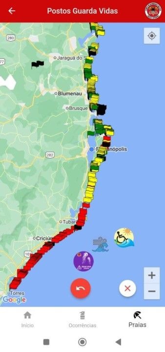 Estação Verão: Projeto Praia Acessível do CBMSC promove inclusão nas praias de SC