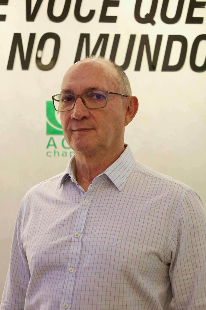 Presidente da ACIC, Carlos Roberto Klaus