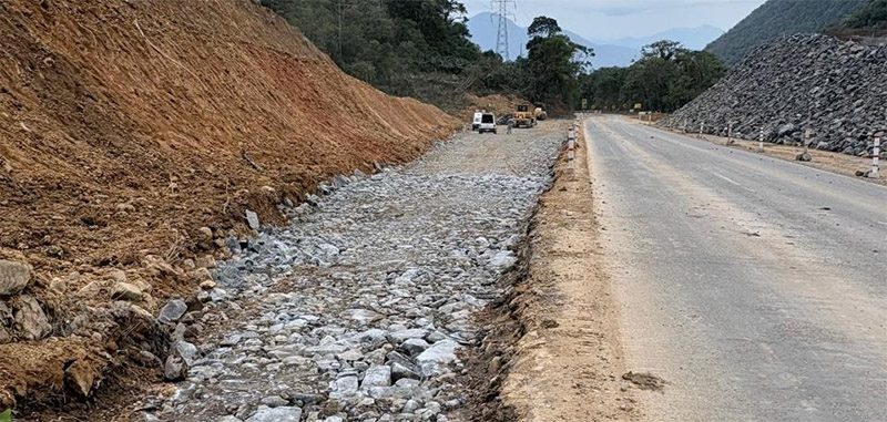 Obras das primeiras áreas de escape de Santa Catarina na SC-418 chegam a 50% de execução