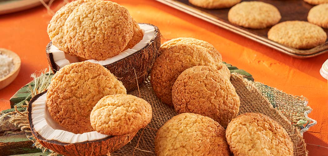 Broa de coco nordestina