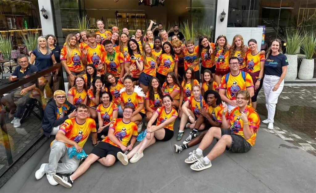 Carnaval de Joaçaba - Intercambistas Rotary