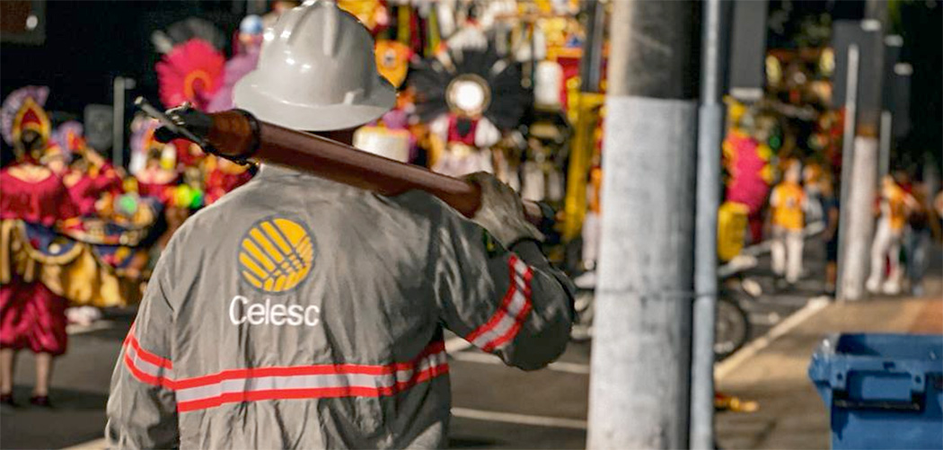 Celesc reforça segurança energética no Carnaval