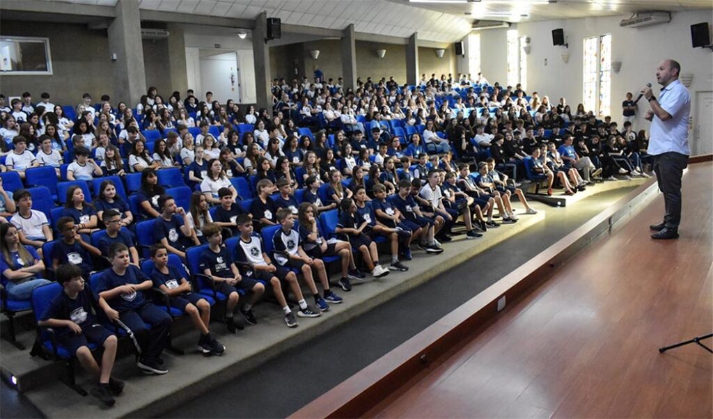 Colégio Unoesc Joaçaba ano letivo