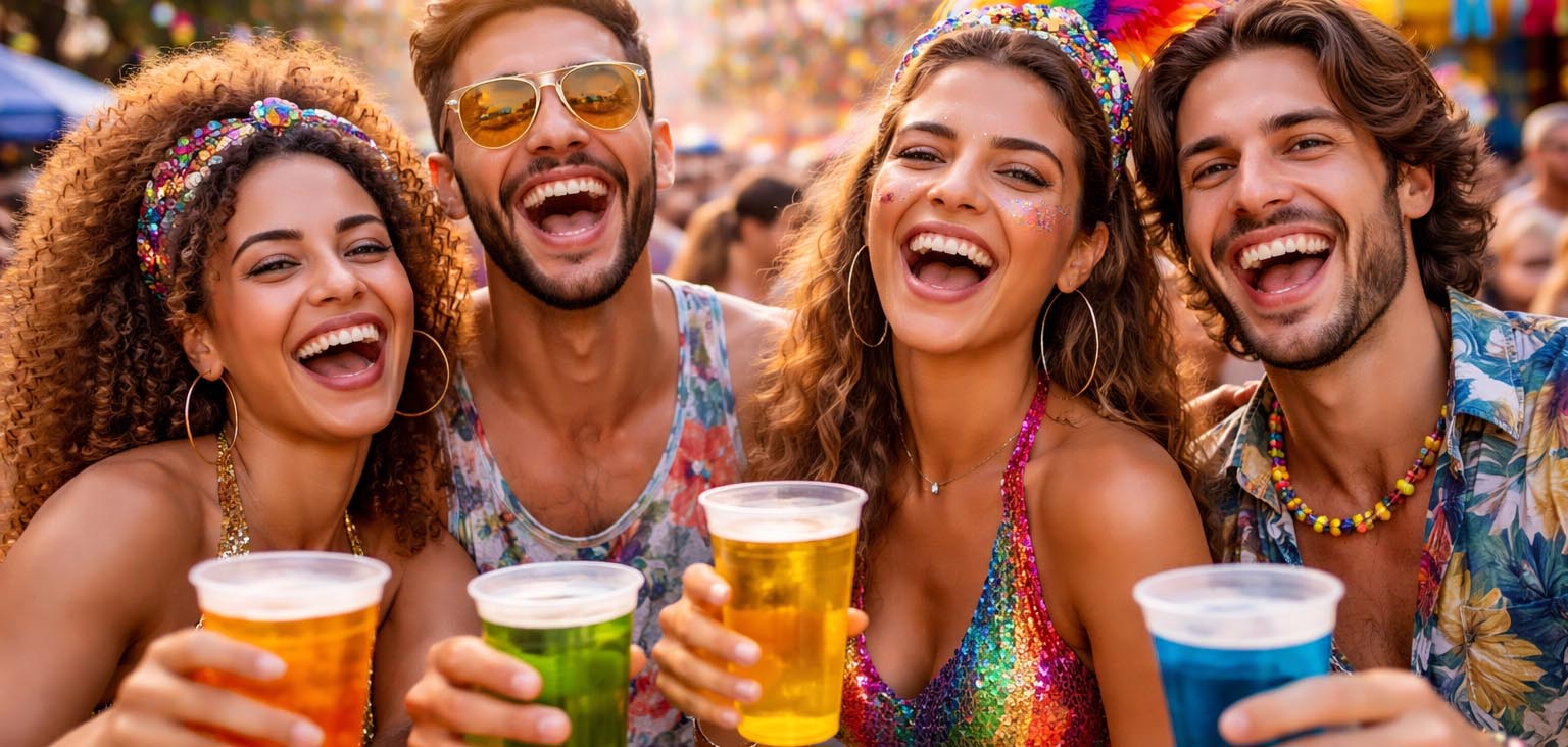 Coma alcoólico no Carnaval