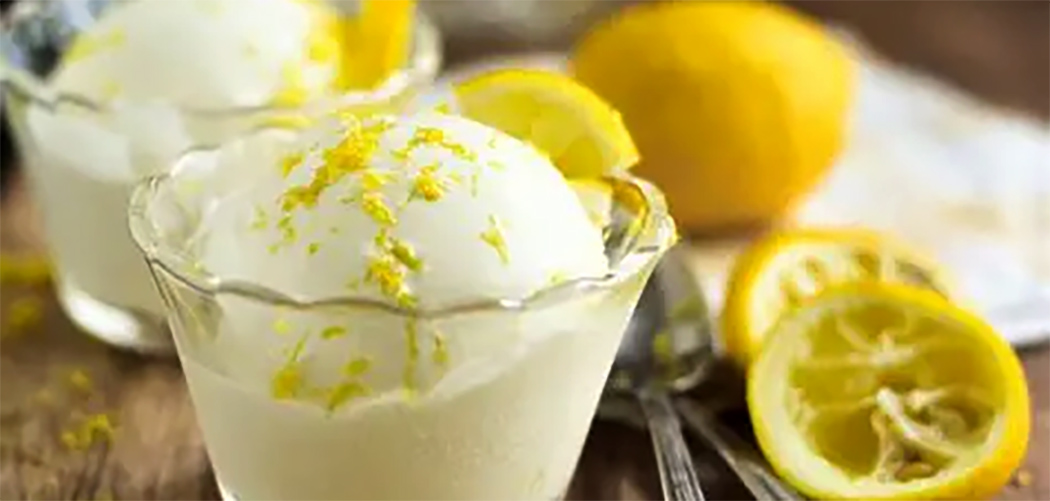 Sorbet de limão clássico