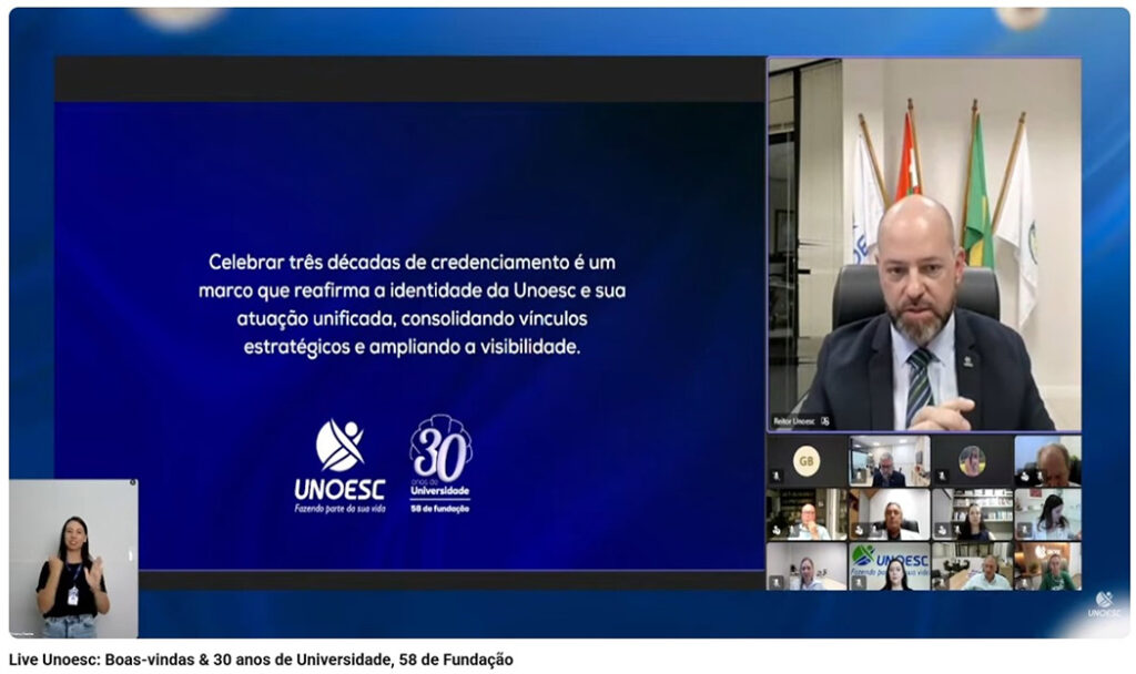 Unoesc Selo 30 anos