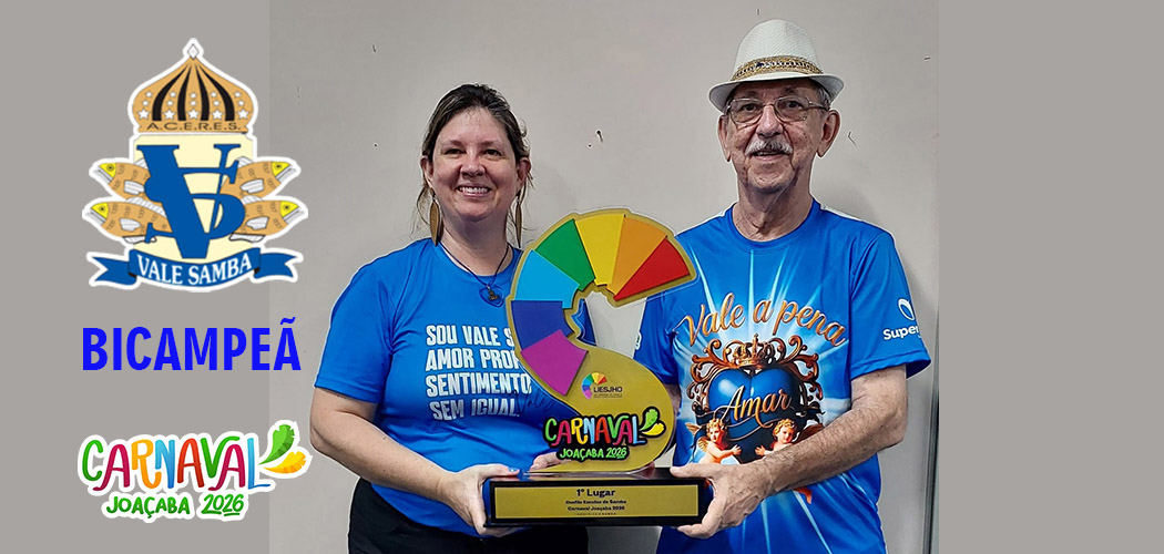 Bolinha e sua filha Caroline, comemoram o título de bicampeã da Vale Samba