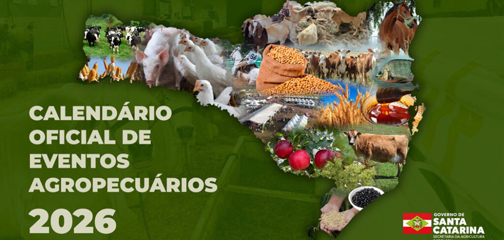Calendário Agropecuário 2026 reúne 456 eventos e reforça protagonismo de SC no setor