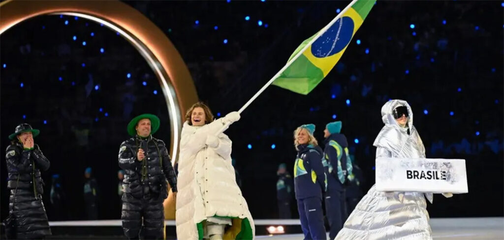 Brasil faz história com ouro inédito de Lucas Pinheiro  no slalom gigante nos Jogos Olímpicos de Inverno de 2026