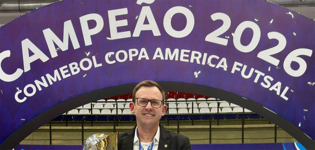 Supervisor do Joaçaba Futsal conquista a Copa América com a Seleção Brasileira 