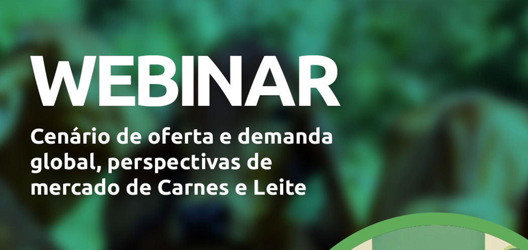 Mercado de carnes e leite é tema de webinar do Sistema FAESC/SENAR, Safras & Mercado