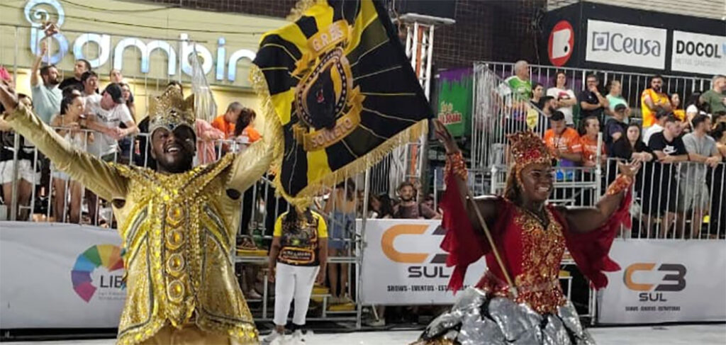Nova estrela do samba: Soweto emociona em sua estreia no Carnaval Joaçaba 2026
