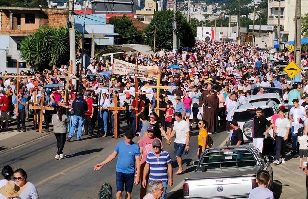 Caminhada Frei Bruno romeiros