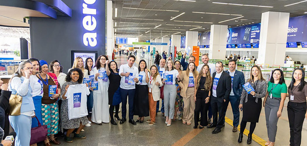 Liderado pelo Ministério de Portos e Aeroportos, o movimento busca consolidar políticas públicas voltadas à equidade de gênero e ao enfrentamento da violência contra a mulher