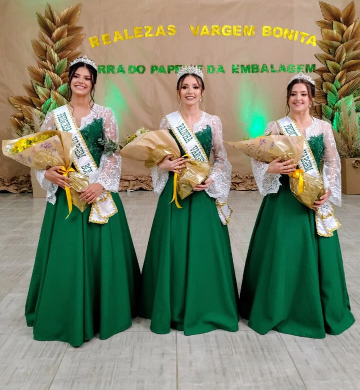 A Realeza eleita representará Vargem Bonita em eventos e atividades comemorativas
