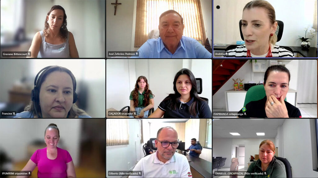 Sistema FAESC - SENAR - encontros virtuais em SC 