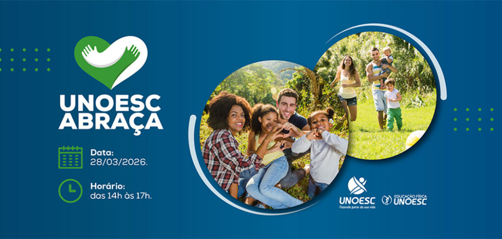 Primeiro Unoesc Abraça de 2026 será realizado neste sábado