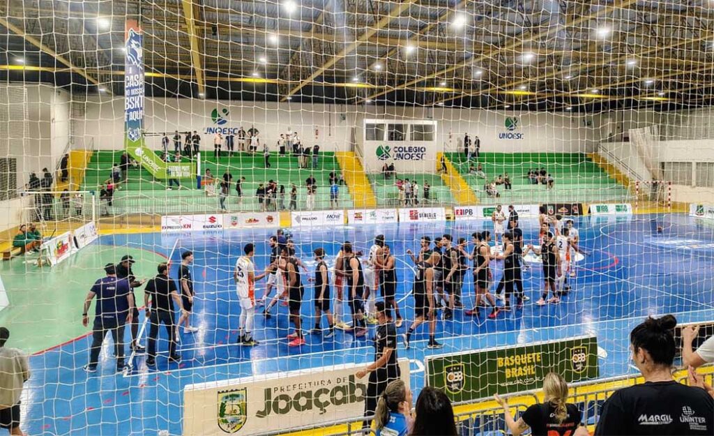 Unoesc Basket Joaçaba partida em casa 