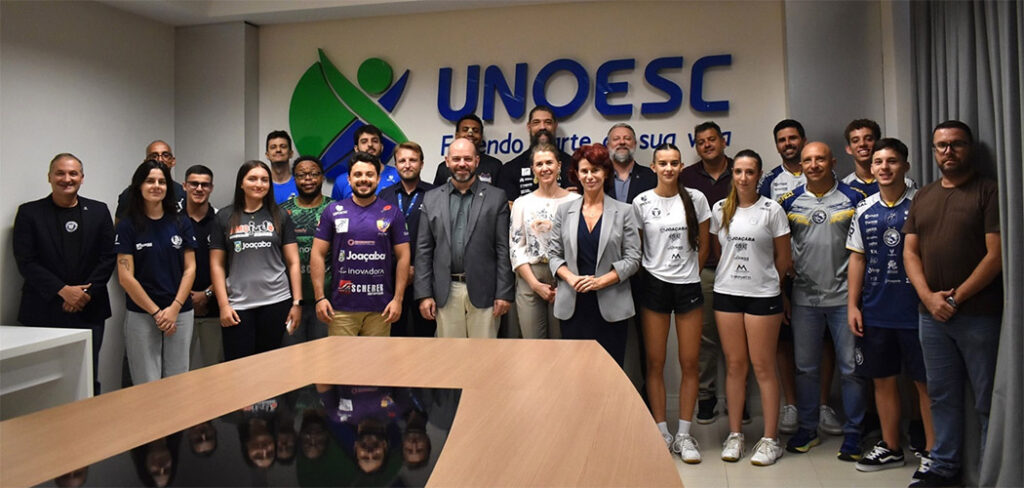Unoesc parceria de sete associações esportivas de Joaçaba