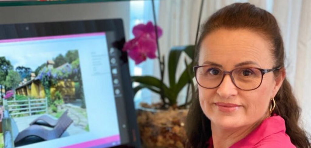 Mariléia Regina Folster Martins - Sócia-proprietária da Serra Bela Eco Pousada, em Urubici, e conselheira da ABIH-SC