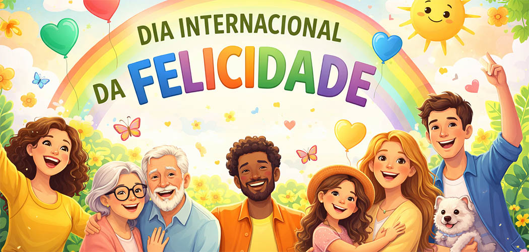 Dia Internacional da Felicidade (20/03): um convite global para viver melhor