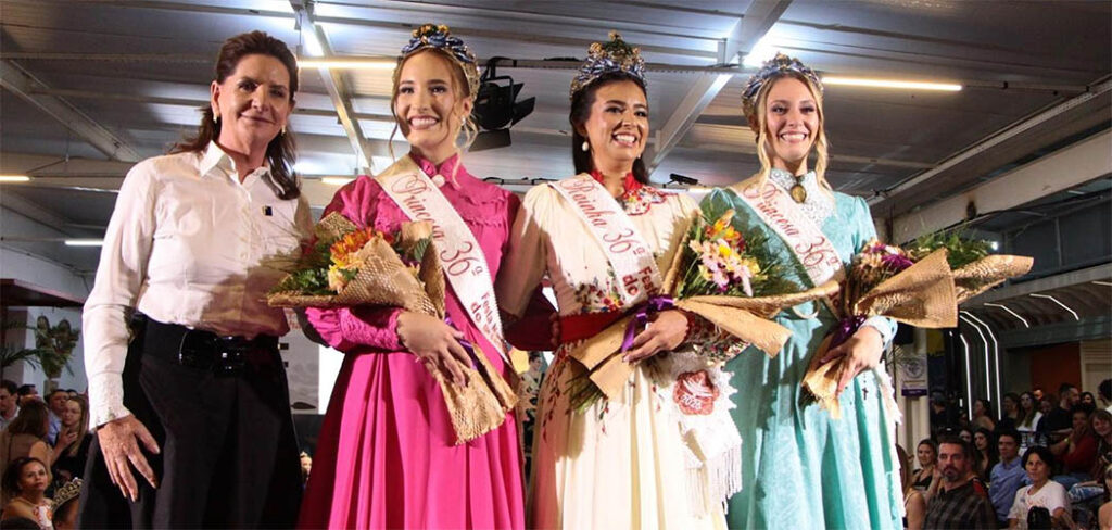 A realeza da 36ª Festa Nacional do Pinhão de Lages está formada