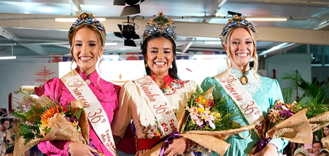 A realeza da 36ª Festa Nacional do Pinhão de Lages está formada