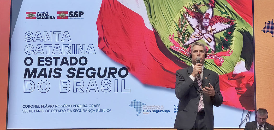 Estado mais seguro do País: SC é destaque em conferência de segurança realizada em Brasília