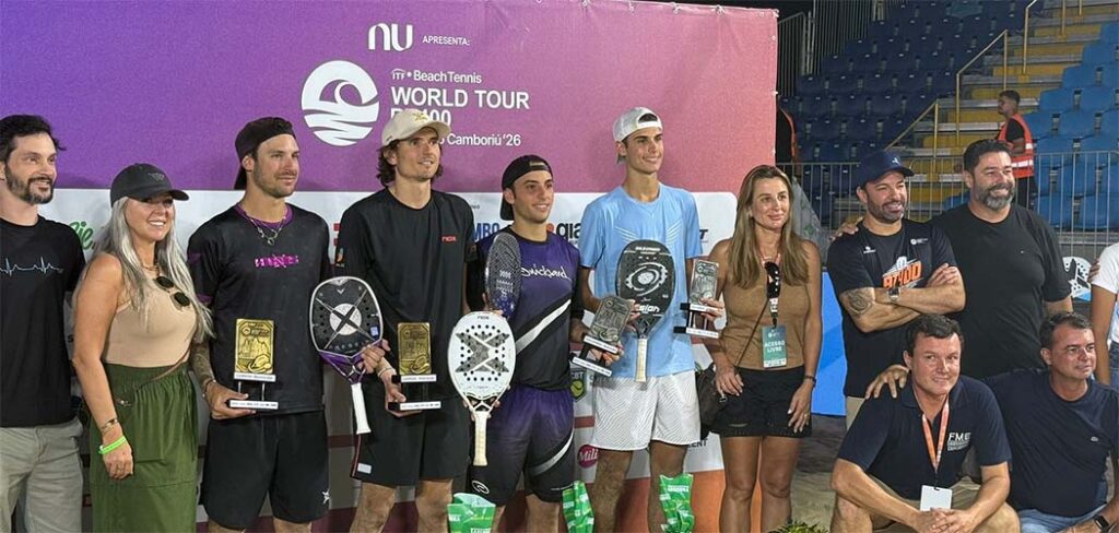 Balneário Camboriú se consolida como Capital Mundial do Beach Tennis 