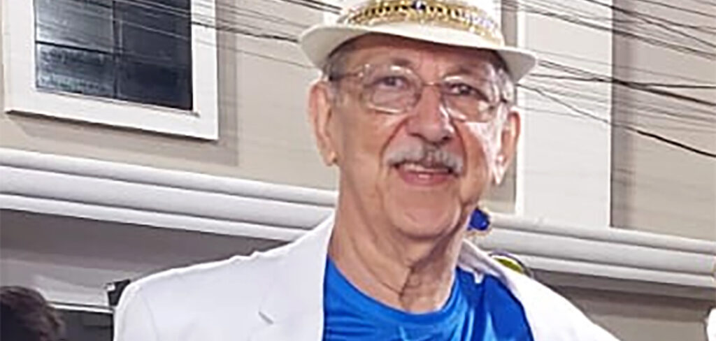 Antonio Carlos “Bolinha” Pereira, 75 anos, comunicador