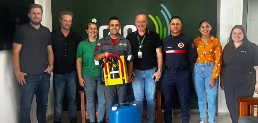 Irani doa equipamentos para os Bombeiros Voluntários de Irani e Bombeiros Comunitários de Ponte Serrada