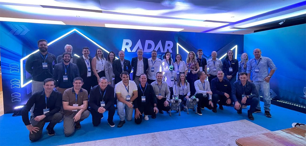 Vice-Presidente da FIESC para a regional Centro-Oeste, Márcio Luis Dalla Lana, esteve presente no Radar Tech 2026, realizado na sede da Federação, em Florianópolis