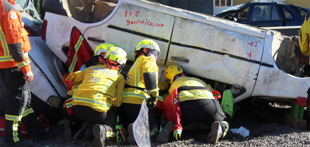 CBMSC realiza treinamento de resgate veicular em Joaçaba