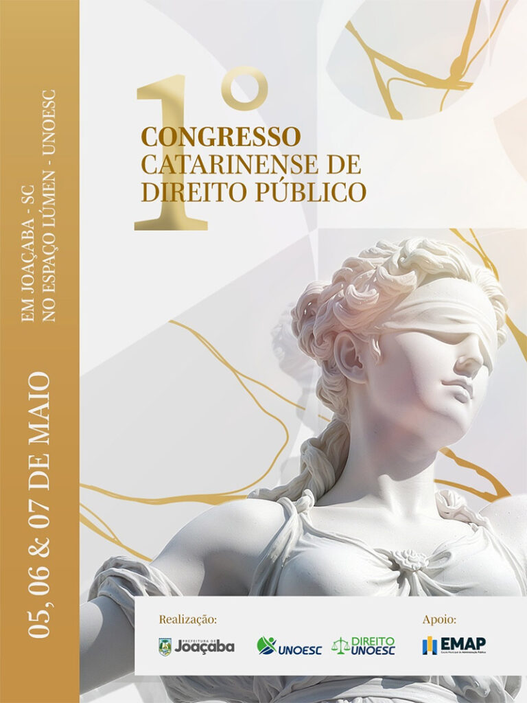 Município de Joaçaba promove o 1º Congresso Catarinense de Direito Público