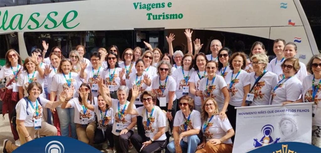 Bispo Dom Mário referencial na CNBB e Angela Abdo a fundadora do Movimento das Mães que Oram pelos Filhos